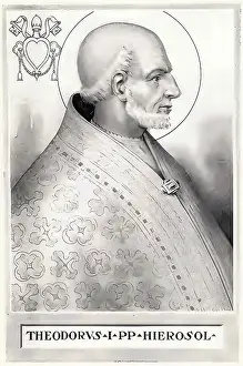 Theodore I (born in the 6th or 7th century in Jerusalem)