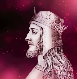 Theodoric the Great, Flavius Theodericus Rex, ca 454-526, king of the Ostrogoths from the Amali family, regent of the Visigoths and Italy, digitally edited