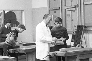 Theory and practice in 1965 at a vocational school in Bochum