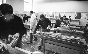 Theory and practice in 1965 at a vocational school in Bochum