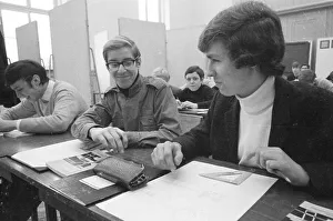 Theory and practice in 1965 at a vocational school in Bochum