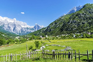Thethi Village, Thethi Valley, Albania, Europe