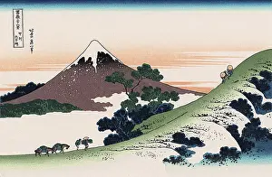Thirty-six Views of Mount Fuji is an ukiyo-e series of large
