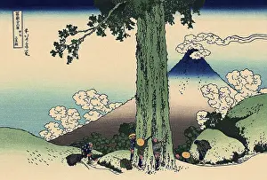 Thirty-six Views of Mount Fuji is an ukiyo-e series of large