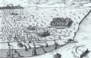 Thirty Years War, digitally improved reproduction of an original print 19th century