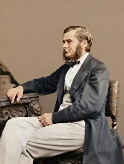 Framed Print : Thomas Henry Huxley, 1825 - 1895