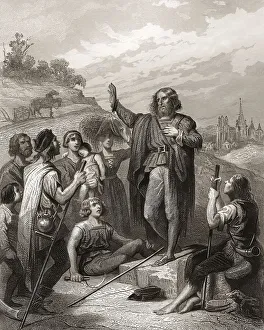Thomas Muentzer, 1489 - 1525, German preacher and theologian
