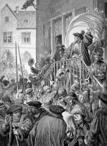 Thomas Munzer calls on the people of Mulhouse to revolt