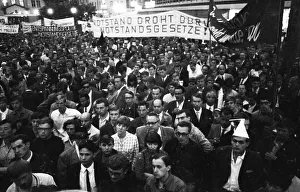 Many thousands of people gathered in Bonn on 11