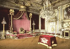 The Throne Room in Fontainebleau Castle