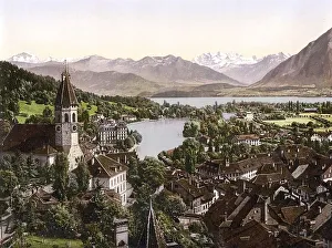 Thun, general view, Bernese Oberland