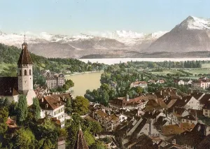 Thun, general view, Bernese Oberland