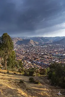 Thunderstorm over the valley of Cusco