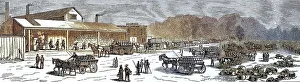 Thurber & Co canning factory in Moorestown