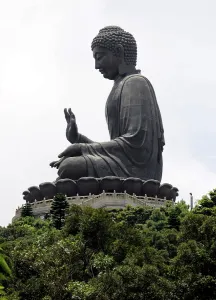 Tian Tan Buddha or Big Buddha statue