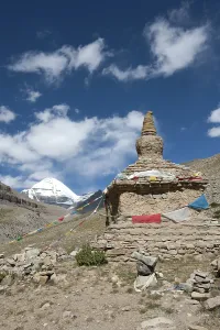 Tibetan Buddhism, ancient stupa