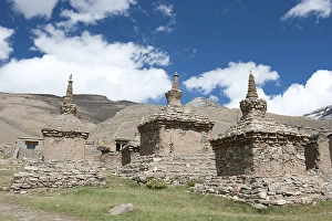 Category Buddhism Prints: Tibetan Buddhism, Gyangdrak Gompa monastery