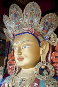 Tibetan Buddhism, portrait of Buddha