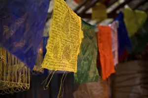Tibetan prayer flags