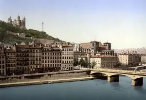 Tilsit, Tilsih Bridge, Lyon in 1890