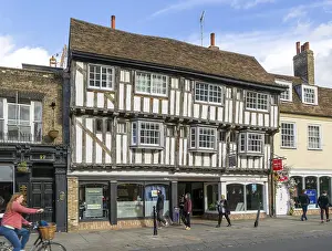 Timber framed Bridge House building
