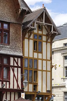 Timbered house in Troyes
