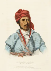 Timpoochee Barnard. An Uchee Warrior (1838)