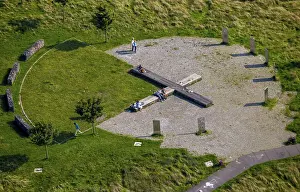 Tippelsberg with summit cross, Bochum