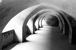 Tipu Sultan prison Srirangapatna Karnataka India Asia 1977