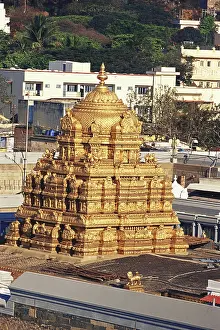 Tirupati Balaji temple, Andhra Pradesh, India