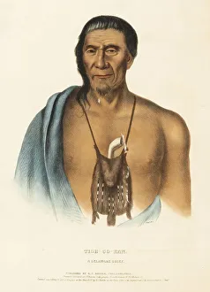 Tish-Co-Han. A Delaware Chief (1837)