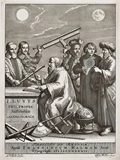 Titel page of J. Luyts, Astronomica institutio