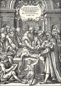 Title page from 1559, Realdo Colombo