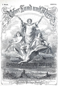 Title page of the Deutsche Illustrierte Zeitung