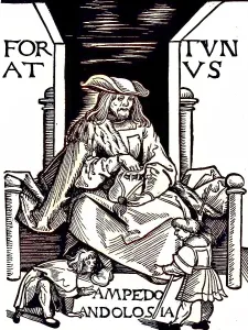 Title page of the edition of Fortunatus