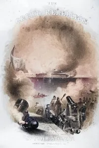 Title page illustration of the 1861 attack on Fort Sumter