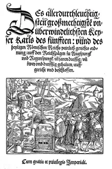 Title of the Peinliche Gerichtsverordnung