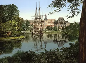 The Tivoli Park, Copenhagen, Denmark
