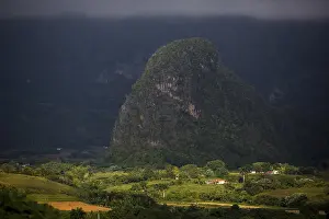 Tobacco fields and the mountains of the Mogotes