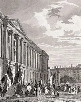 Tomb commemorating the attack on the Louvre