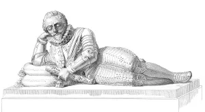 Tomb in the Jesuit chapel of Eu