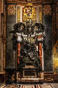 Tomb monument of Grand Master Marc'Antonio Zondadari of Siena