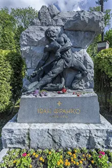 Tomb of the poet Ivan Franko, 1856-1916