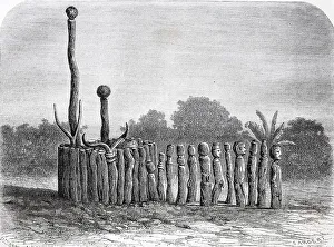 Tomb of the Yanga people, in the Doulougou Department of Bazega Province in central Burkina Faso