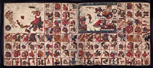 Tonalamatl, Facsimile of an ancient Aztec calendar