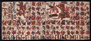 Tonalamatl, Facsimile of an ancient Aztec calendar
