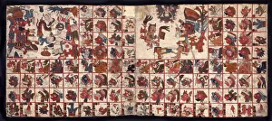 Tonalamatl, Facsimile of an ancient Aztec calendar