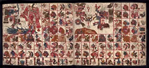 Tonalamatl, Facsimile of an ancient Aztec calendar