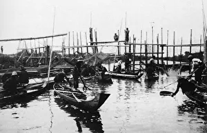 The Tonle Sap, meaning Large Freshwater River