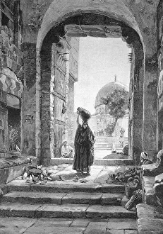 The Tor tor to the Temple Square in Jerusalem